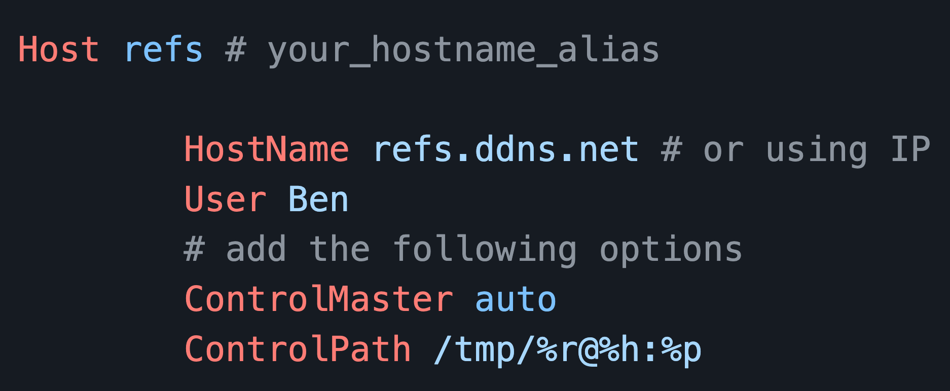 Speed Up SSH Connection